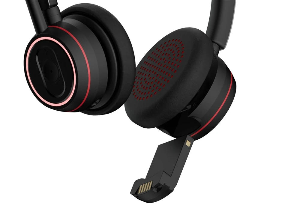 Call Center Headset With Removable Battery